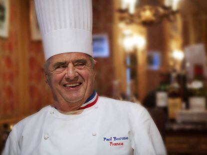 El chef Paul Bocuse, en su restaurante en 2011.