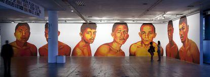 'Sem título' del brasileño Éder Oliveira en la Bienal de São Paulo.