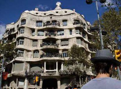 La Pedrera o Casa Milà (1905), una de las  construcciones de Gaudí incluidas en el rodaje de Woody Allen en Barcelona.