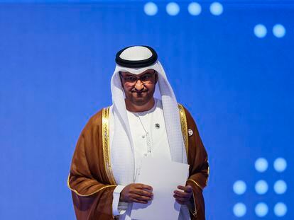 Sultan Ahmed Al Jaber, CEO de Adnoc y presidente de la cumbre del clima COP28, en Abu Dabi (EAU), en octubre.