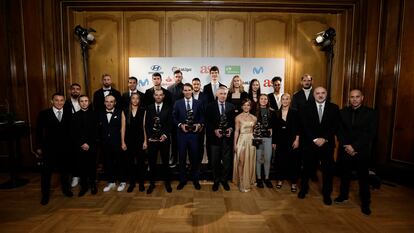 Foto de familia de los premios As 2022.