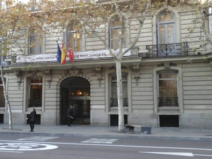 Sede del Colegio de la Abogacía de Madrid en la calle Serrano, 9.