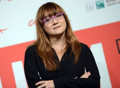 La cineasta española Isabel Coixet posa en el Festival de Cine de Roma.