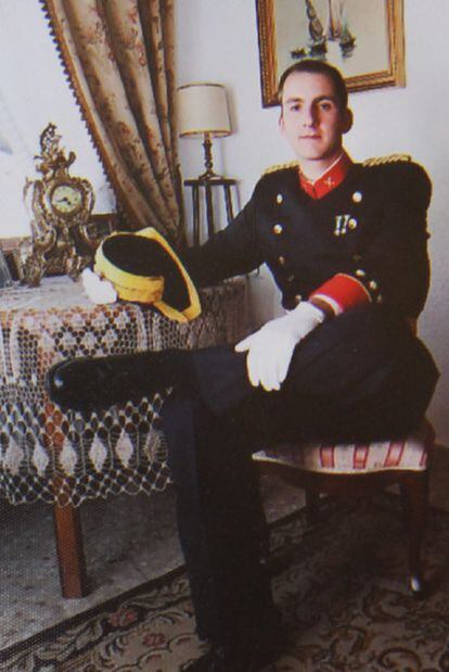 José María Galera, con uniforme de gala.