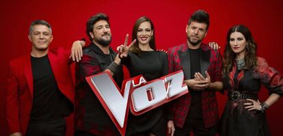 Presentación de la nueva edición de 'La Voz', de Atresmedia.