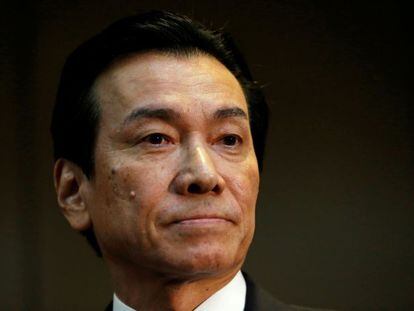 Shigenori Shiga, presidente de Toshiba. 