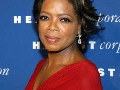 La presentadora Oprah Winfrey.