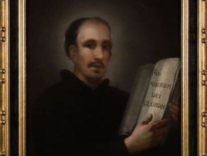 Retrato de San Ignacio de Loyola, de Goya, fechado en torno a 1775.