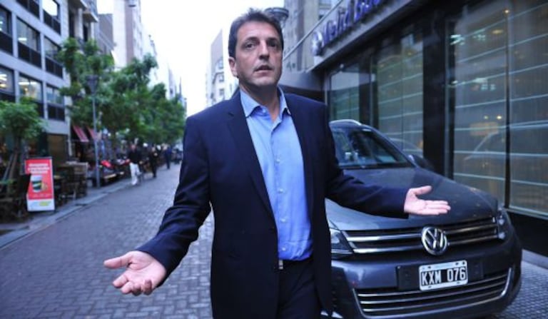 El diputado argentino Sergio Massa, en Buenos Aires, en una imagen de archivo.