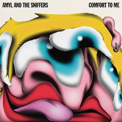 Portada del último disco de Amyl & the Sniffers, 'Comfort to me' (Rough Trade, 2021). 