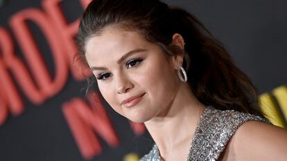 Selena Gomez en la presentación de la segunda temporada de 'Solo asesinatos en el edificio' el pasado mes de junio en Los Ángeles.