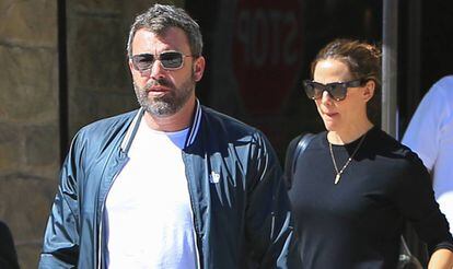 Jennifer Garner y Ben Affleck el pasado 30 de septiembre, en Los Ángeles, California.