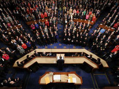 Discurso del presidente Obama en 2011. 