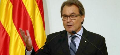 El presidente de la Generalitat, Artur Mas.