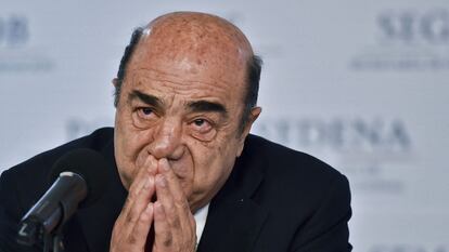 Jesús Murillo Karam en la Ciudad de México, el 22 de octubre de 2014.