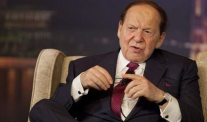 El multimillonario Sheldon G. Adelson, presidente y consejero delegado de Las Vegas Sands.