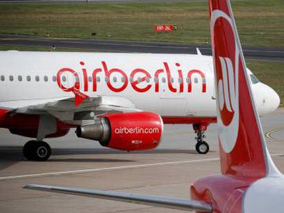 Los sindicatos avisan que Air Berlin despedirá a todos sus empleados de Palma de Mallorca