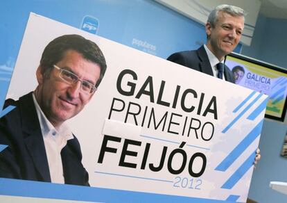 Presentación del cartel de Feijoo.