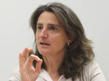Teresa Ribera, Ministra para la Transici&oacute;n Ecol&oacute;gica
