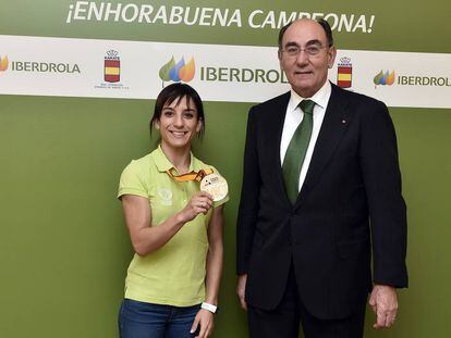 Sandra Sánchez e Ignacio Galán.