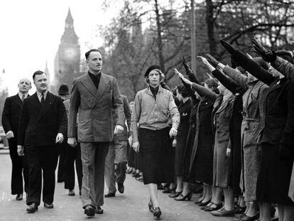 Oswald Mosley, en Londres en 1939.