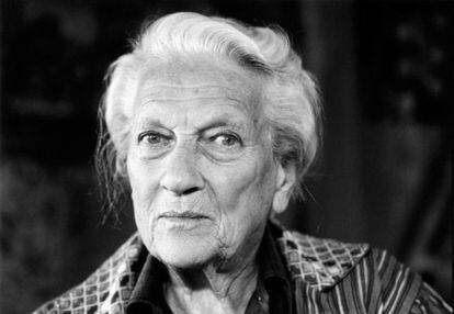 La escritora suiza Ella Maillart.