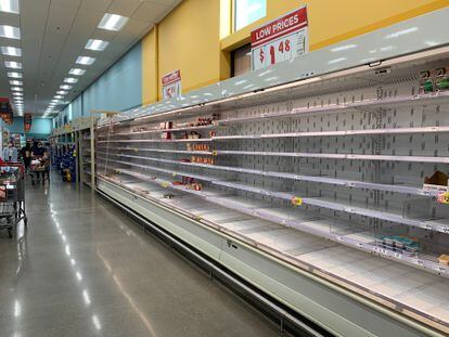  I supermercati a stock scarso sono una delle immagini più ricorrenti nella mitologia del collasso perché l'abbiamo visto più di una volta, ad esempio di fronte all'isteria per il pandemia di inizio 2020 o dopo eventi climatologici come il flagello della tempesta Filomena nel gennaio 2021. 