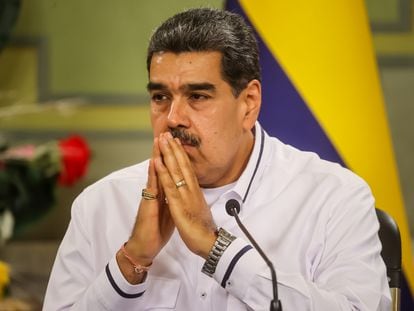 Nicolás Maduro en Caracas, el 18 de noviembre.