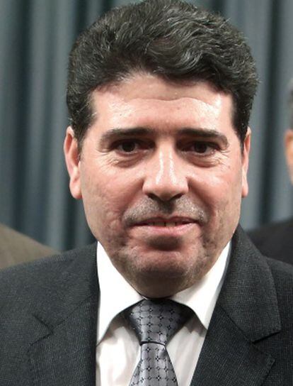 El primer ministro sirio, Wael al Halqi, en una foto de archivo.