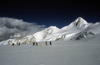 El glaciar Dasuopu se encuentra a 7.200 metros de altura.