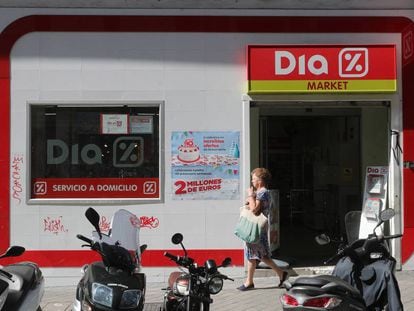 Un supermercado Dia en Hoyo de Manzanares (Madrid).