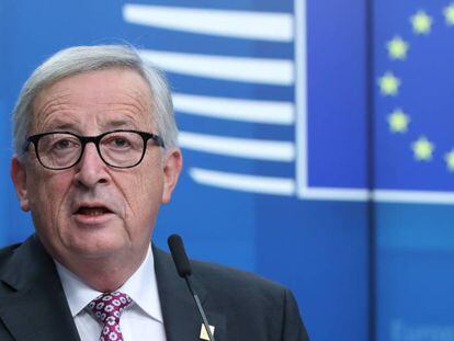 El presidente de la Comisión Europea, Jean-Claude Juncker. 