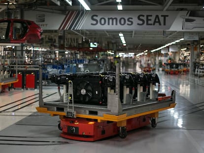 Instalaciones de la fábrica de Seat en Martorell (Barcelona), el pasado septiembre.