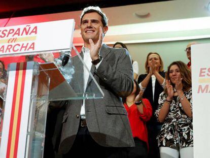 El líder de Ciudadanos, Albert Rivera, protagoniza este sábado el pistoletazo de salida de la precampaña de su partido con un encuentro ciudadano en Madrid. 