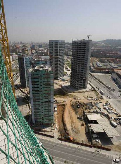 Complejo  de Martinsa-Fadesa en Hospitalet de Llobregat.