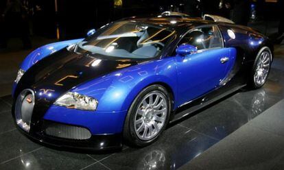 El Bugatti Veyron, referencia durante años de la marca y del que la pasada semana se vendió la última unidad producida.