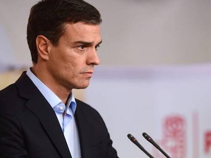 El secretario general del PSOE, Pedro S&aacute;nchez.