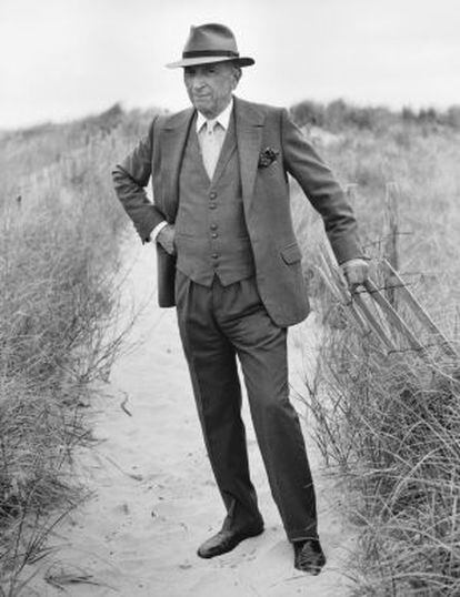 Gay Talese, retratado en Ocean City (Nueva Jersey).