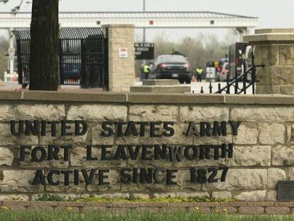 Imagen de la base de Fort Leavenworth, en Kansas 