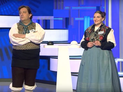 'Atrápame si puedes', programa estrella de Aragón TV, dedicó el año pasado un programa especial al Día del Pilar.