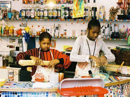 Cafézoïde, una cafetería para niños en el distrito 19 de París. 