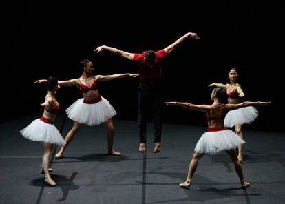 Un momento de la actuación del Ballet Preljocaj.