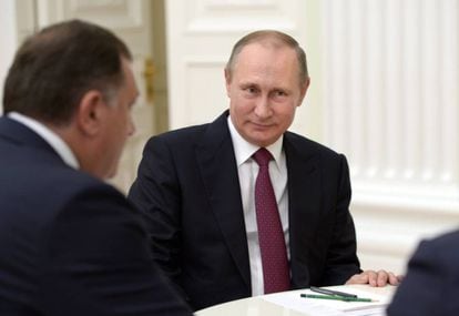 Putin reunido el jueves con Dodik, a escasos días de la consulta