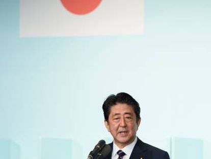 Shinzo Abe, primer ministro de Japón.