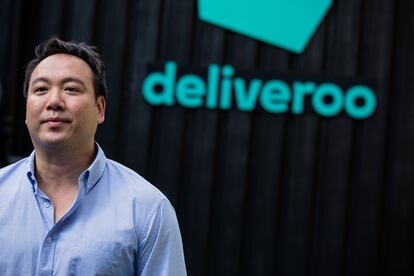 William Shu, fundador y CEO de Deliveroo, en Saint-Ouen, Francia, en julio de 2018.