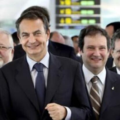 Zapatero inaugura la nueva terminal de El Prat