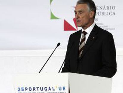 El presidente de Portugal, Anibal Cavaco Silva.