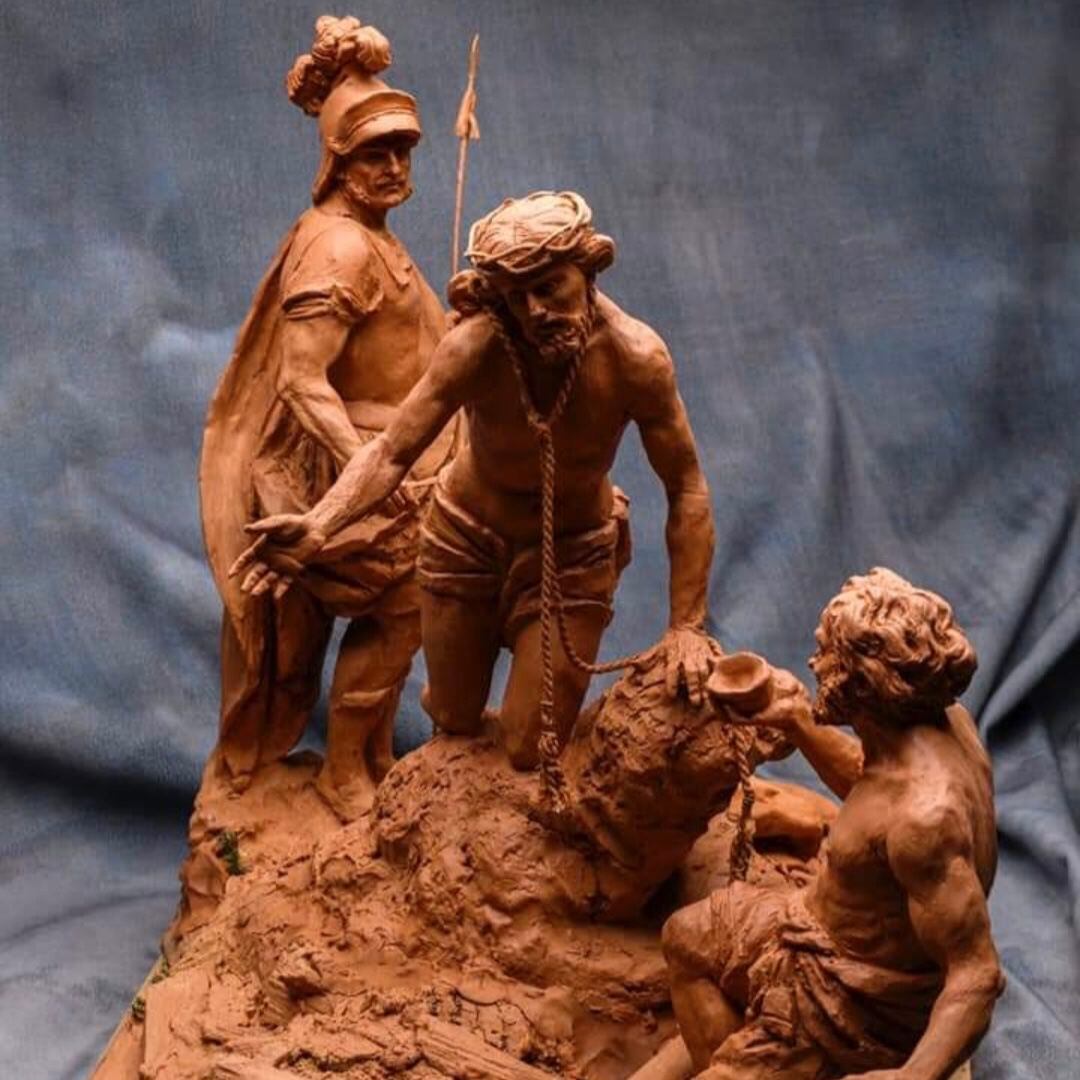 Los milenial que mantienen viva la escultura religiosa en Murcia: “Copiar a Salzillo sería ridículo”
