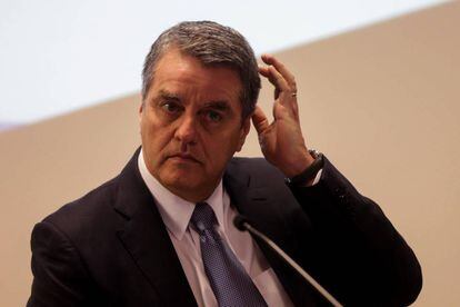 El director general de la Organización Mundial del Comercio (OMC), Roberto Azevedo.