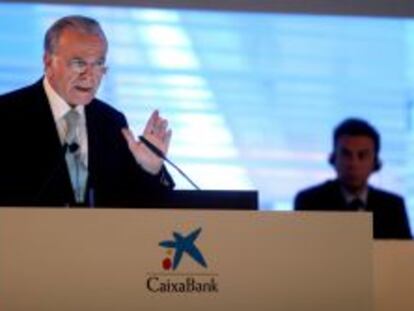 El presidente de CaixaBank, Isidro Fainé.